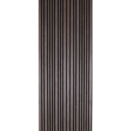 Акустична панель різноламельна - Дуб морений