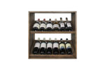 Vinovault модульна винна полиця з мореного дубу в оливі