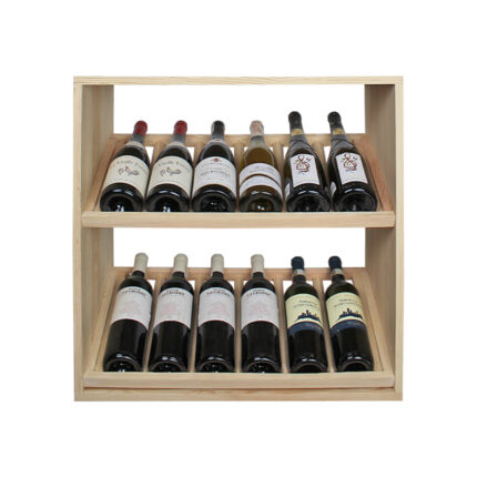 Vinovault модульна винна полиця з соснового дерева