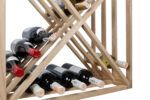 Winenest винний тримач із дубового дерева з високою гнучкістю