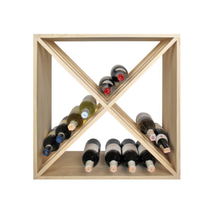 Vinovault модульна винна полиця з соснового дерева