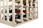 Winenest модульна винна полиця з соснового дерева