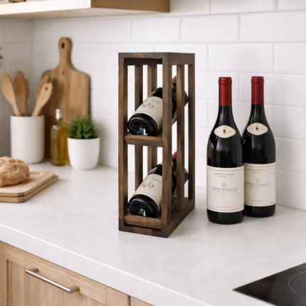 Винний стелаж - Ana - Дуб морений в оливі