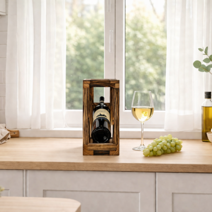 Винний стелаж - Half Ana - Горіла сосна