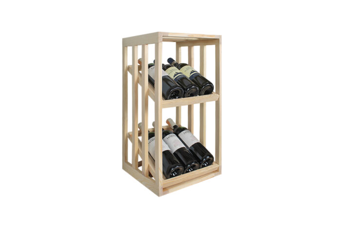 Winenest модульна винна полиця з соснового дерева