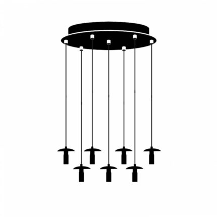 Стельовий світильник - Apapa 7 - Білий (матовий)