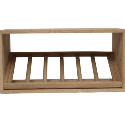 Винний стелаж горизонтальний - Half Dora - Дуб