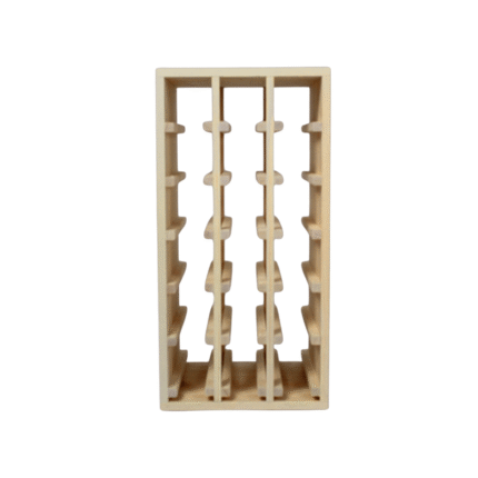 Винний стелаж вертикальний - Half Reese - Сосна