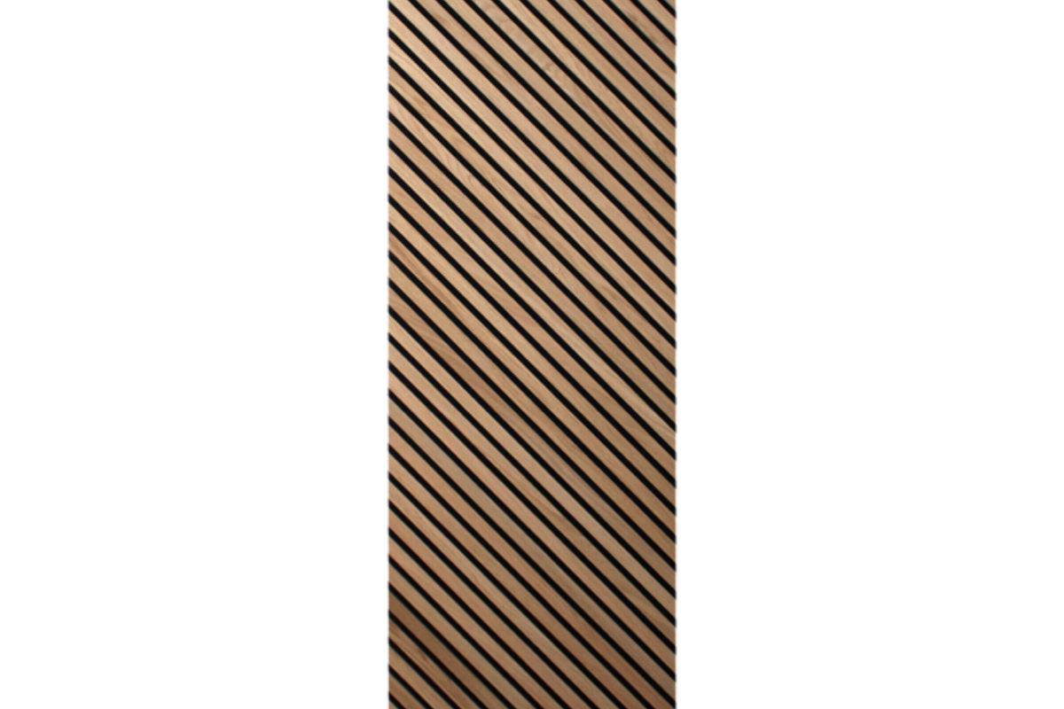 Acoustic panel-diagonal-2400-oak